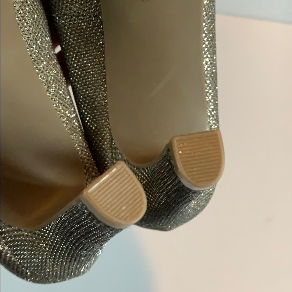 Guess Gold Sparkle Heels- Worn Once - Picture 8 of 10
